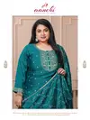 Plus Kim By Aanchi Vichitra Silk Kurti With Bottom Dupatta Wholesale Shop In Surat
